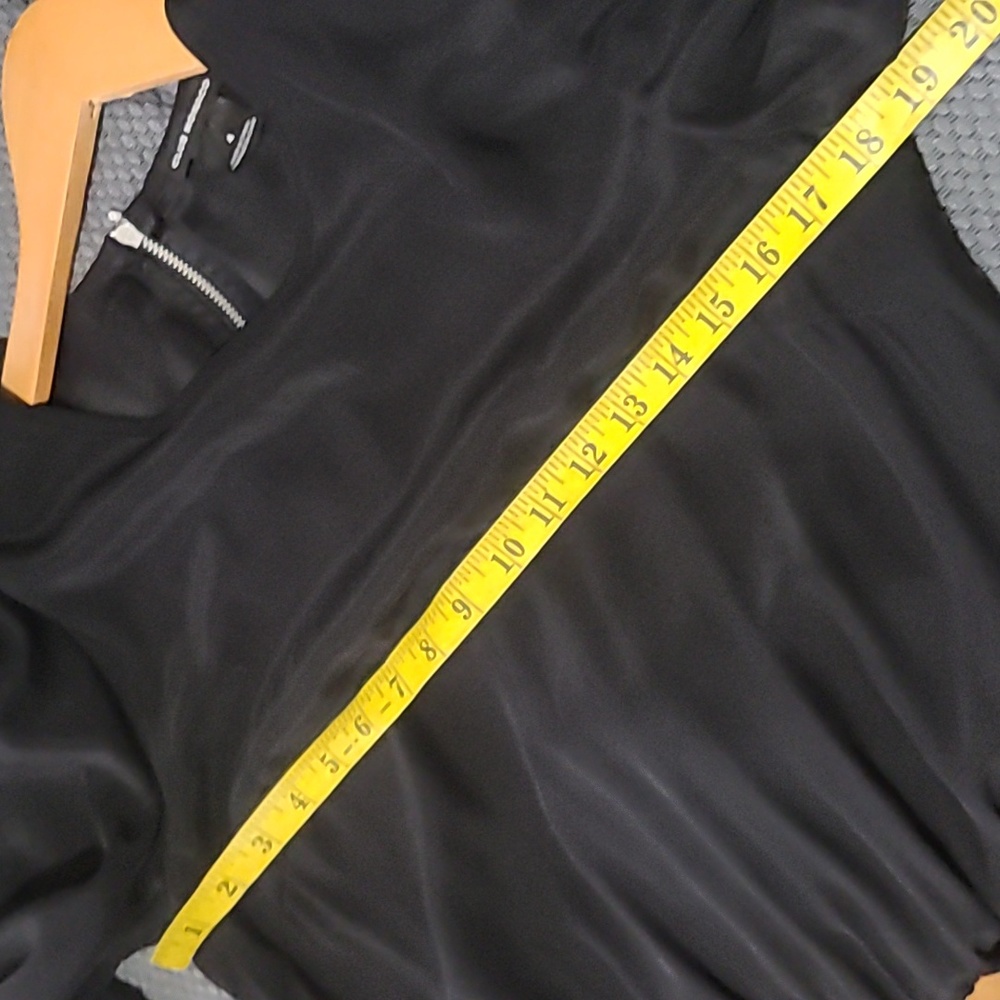 CLUB MONACO BLACK LONG SLEEVES ROMPER SIZE 4 - Picture 9 of 12